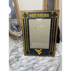 West Virgins University Stained Glass Picture Frame